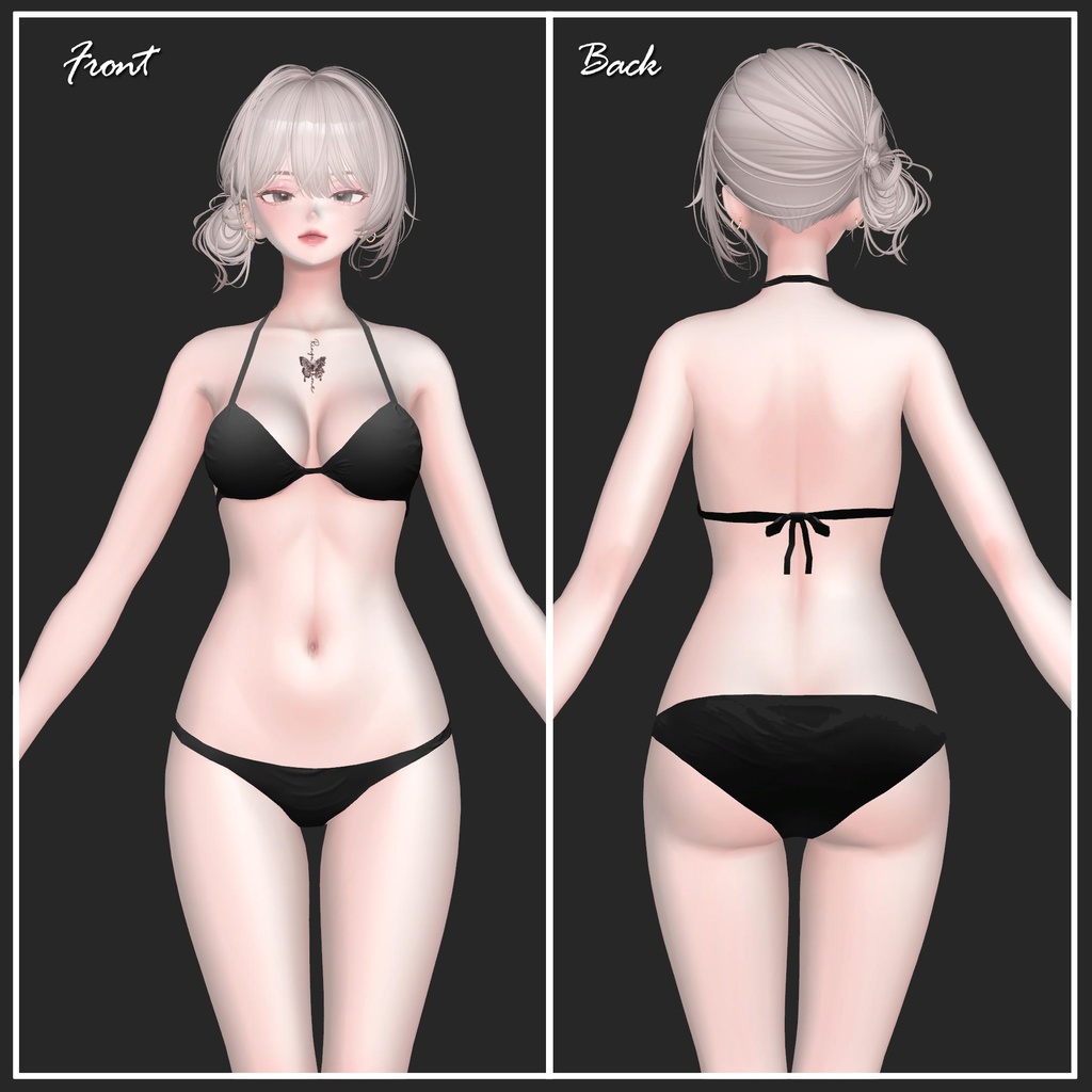【複数アバター対応】Swimwear【VRChat想定】
