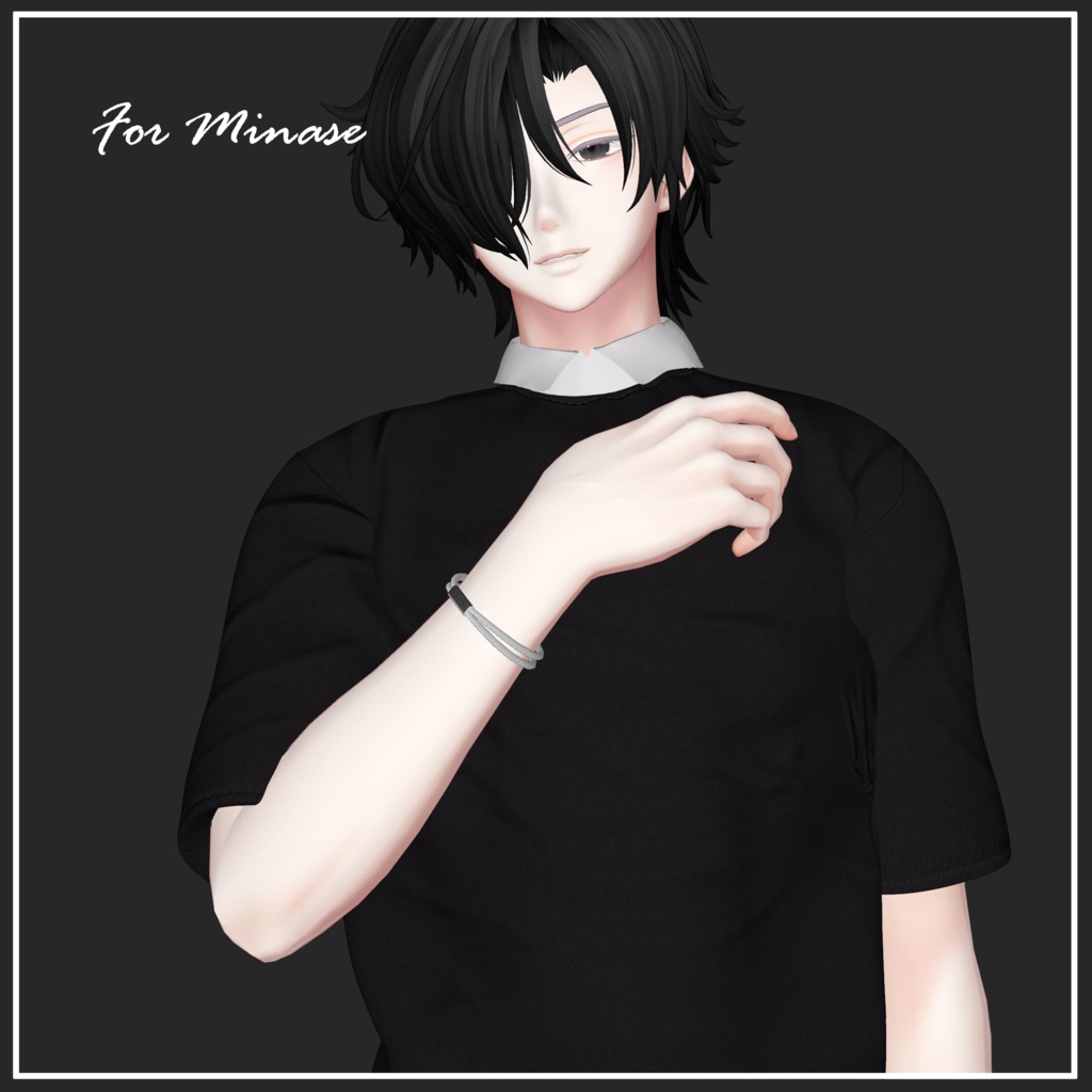 【VRChat想定】Cord Bracelet【アクセサリー】