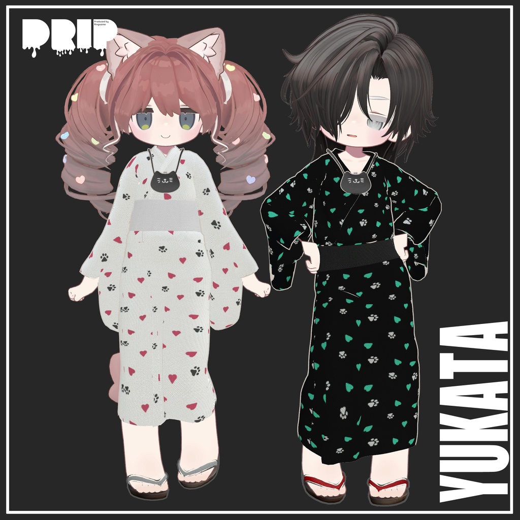 【キプフェル対応】浴衣-Yukata【VRChat想定】