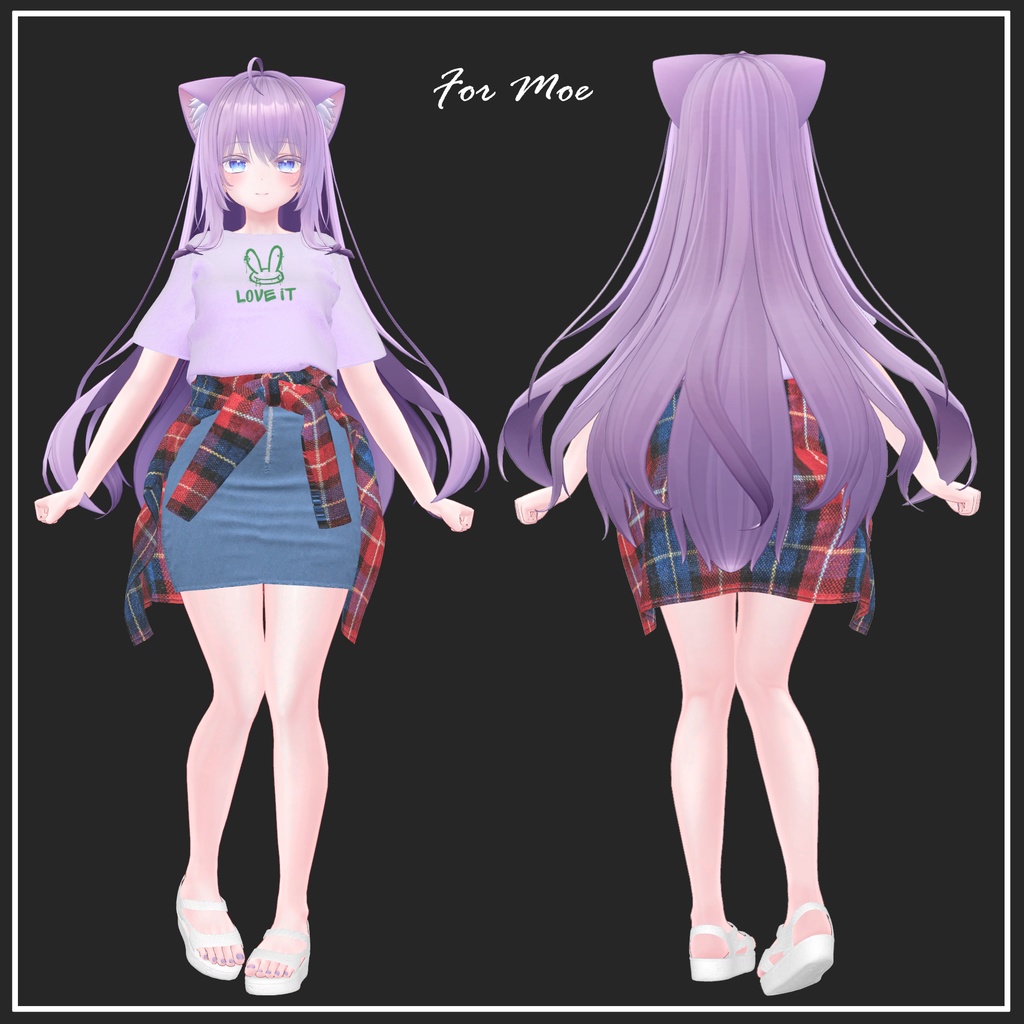 【複数アバター対応】Summer Breeze For Female【VRChat想定】