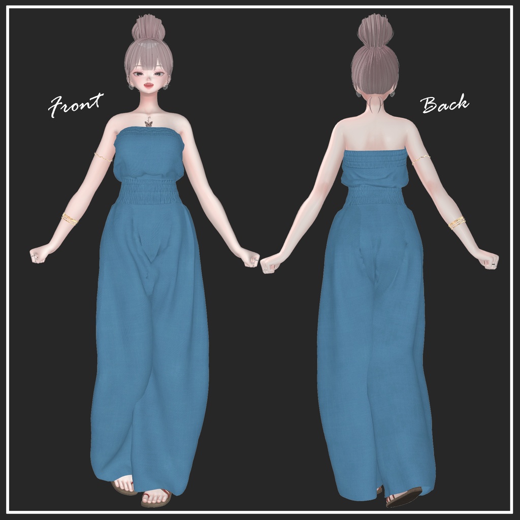 【複数アバター対応】Summer ethnic【VRChat想定】