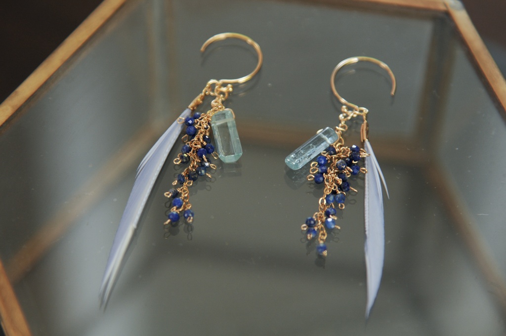 【山姥切長義イメージ】藍玉のピアス【とうらぶ】