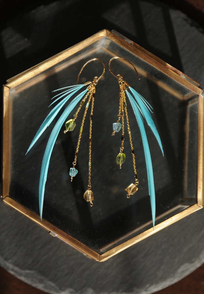 【太鼓鐘貞宗イメージ】ど派手な耳飾り【とうらぶ】