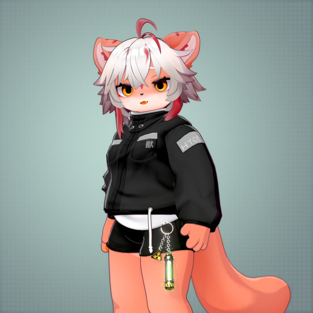 【VRChat アクセサリー】ウランキーホルダー Uranium Keychain