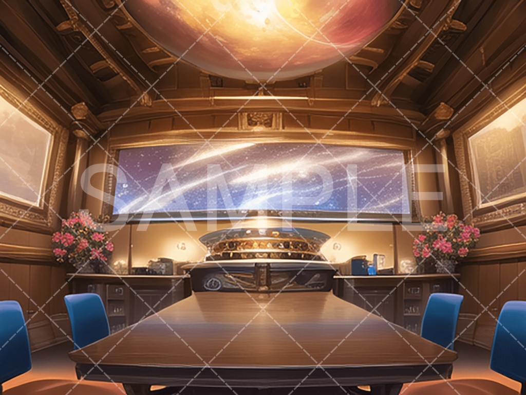 【背景素材】室内・屋内3種(ファンタジー系)⑱