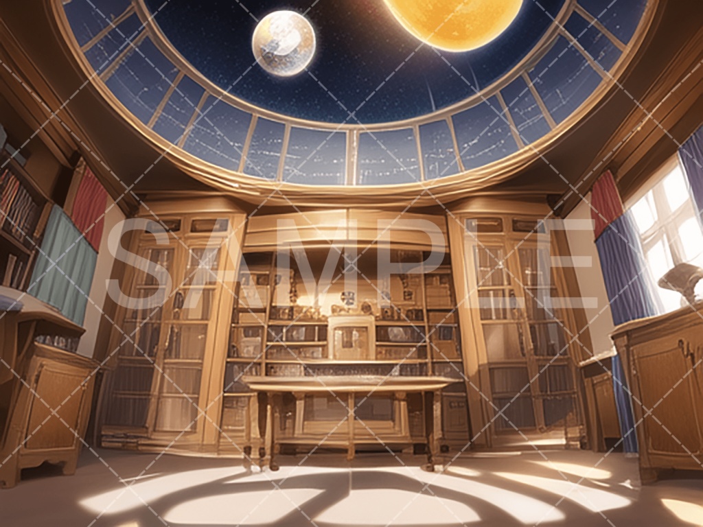 【背景素材】室内・屋内3種(ファンタジー系)⑱