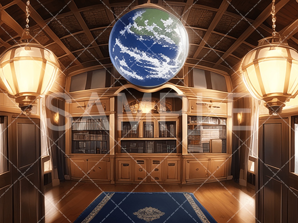 【背景素材】室内・屋内3種(ファンタジー系)⑲