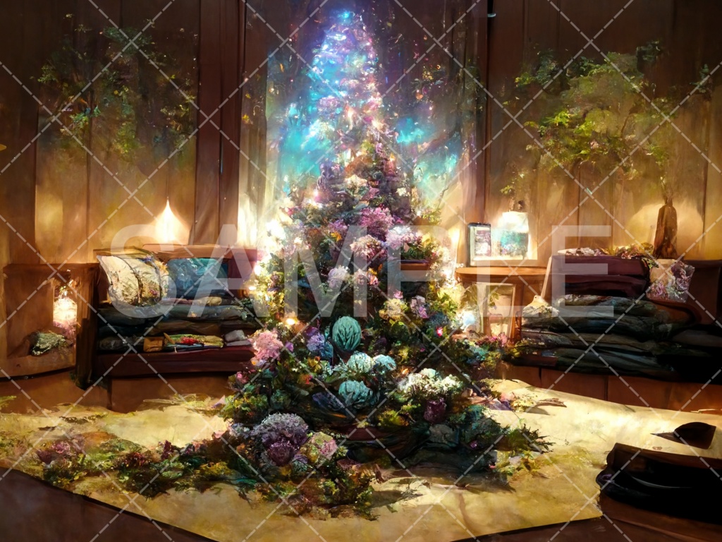 【背景素材】クリスマス3種（ファンタジー系）［003］