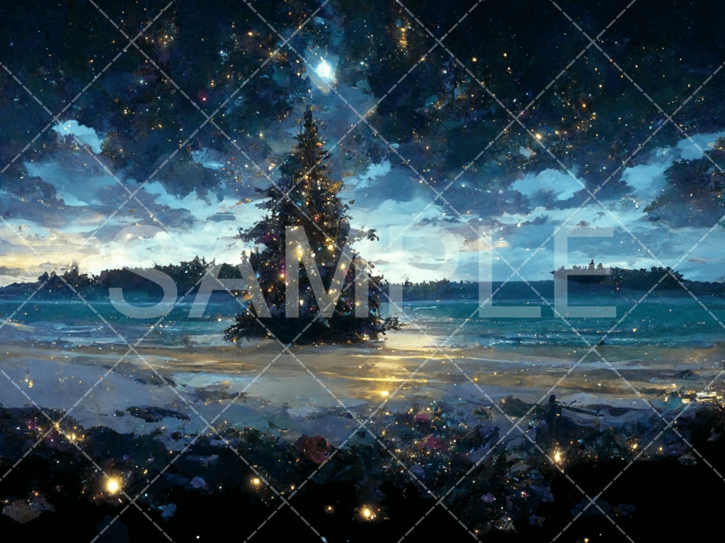 【背景素材】クリスマス3種（ファンタジー系）［019］