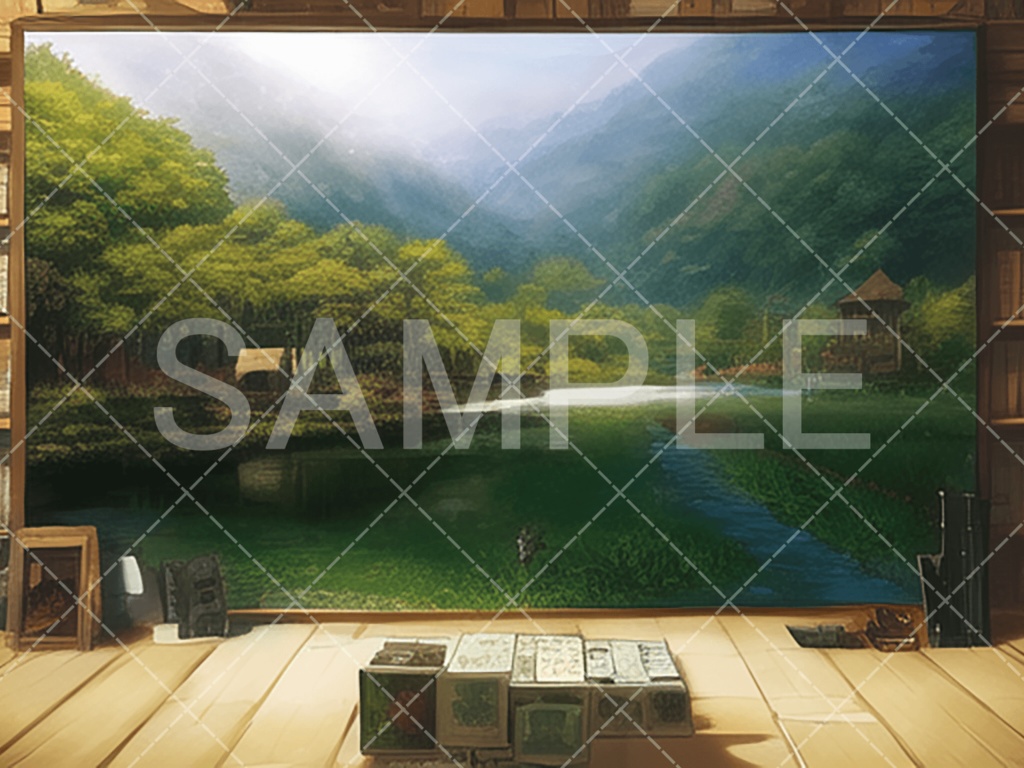 【背景素材】室内・屋内3種（ファンタジー系）［023］