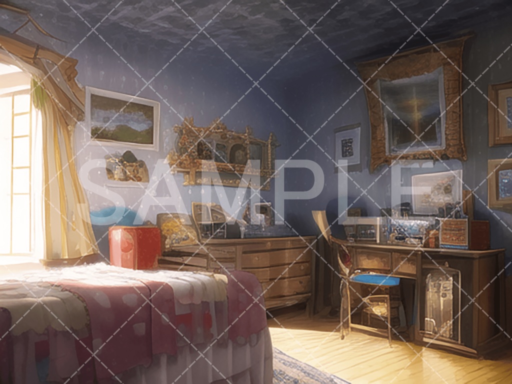 【背景素材】室内・屋内3種（ファンタジー系）［024］