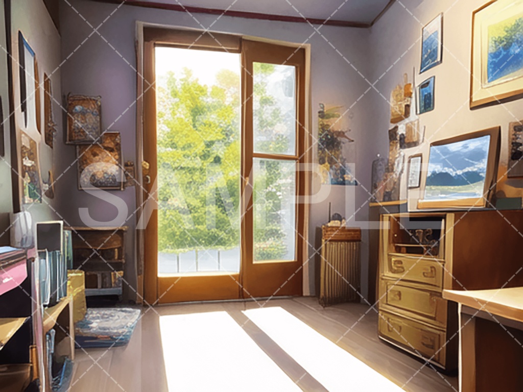 【背景素材】室内・屋内3種（ファンタジー系）［026］