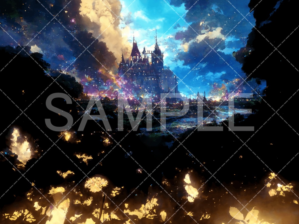 【背景素材】遺跡・ダンジョン3種(ファンタジー系)⑱