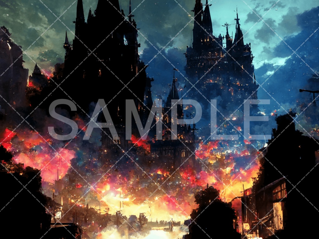 【背景素材】遺跡・ダンジョン3種(ファンタジー系)⑱