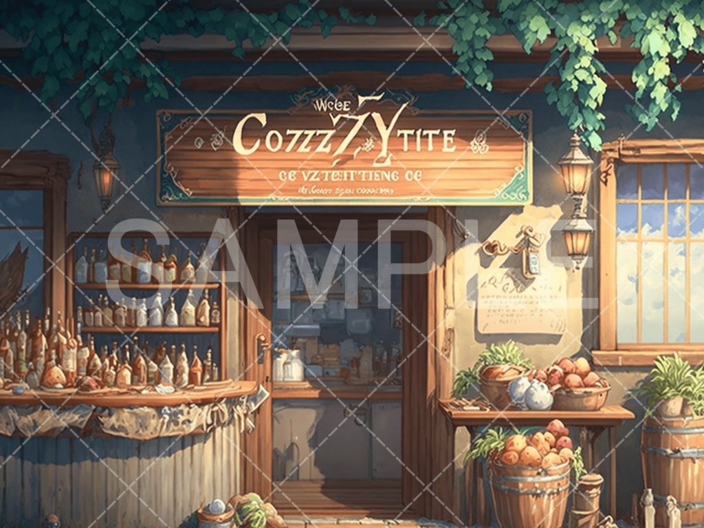 【背景素材】店3種［026］