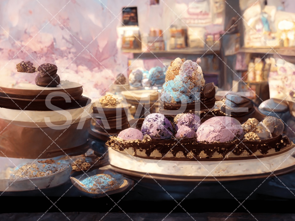 【背景素材】店3種［031］