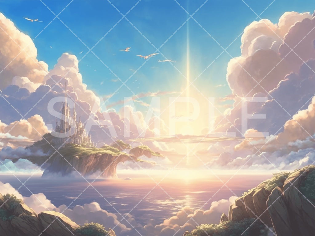 【背景素材】空3種［003］