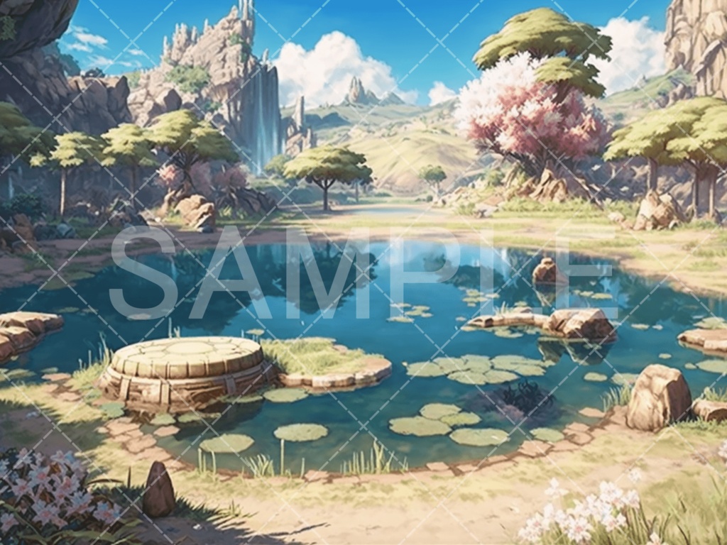 【総集編】湖・水辺（10セット分：30枚）［002］