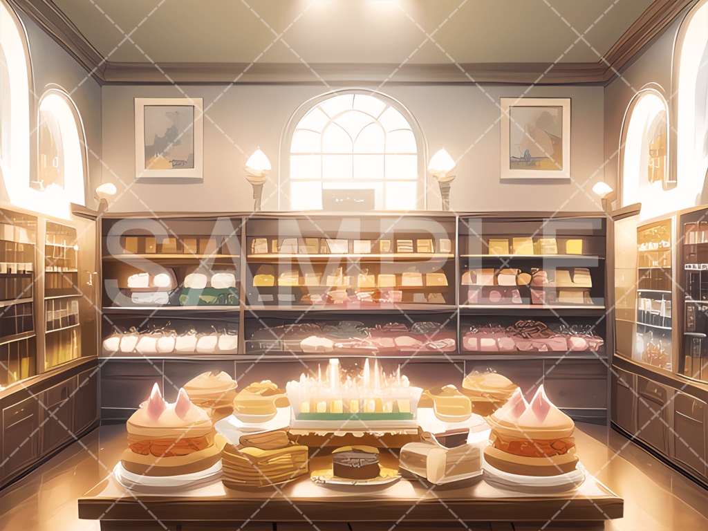 【背景素材】店3種［057］