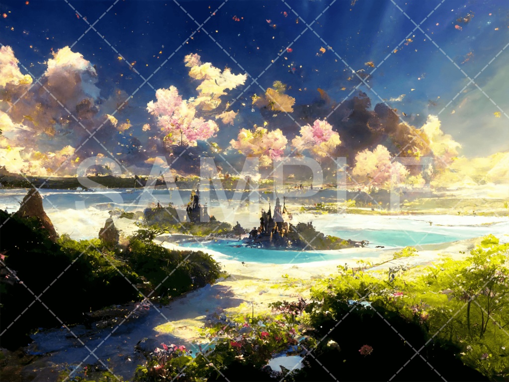 【背景素材】海・海辺3種［027］