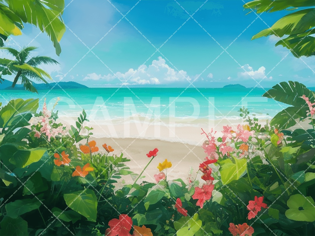 【背景素材】海・海辺3種［029］