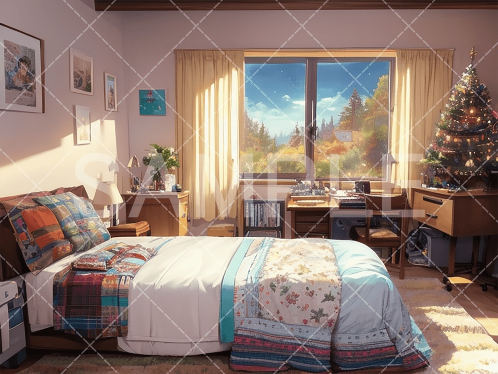 【背景素材】室内・屋内3種（ファンタジー系）［095］