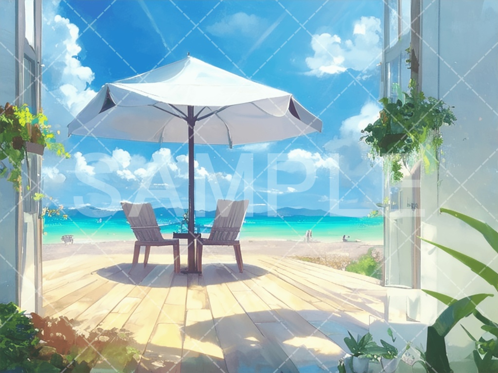 【背景素材】海・海辺3種［034］