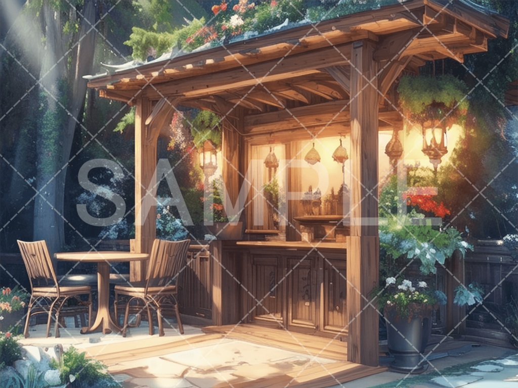 【背景素材】店3種［069］