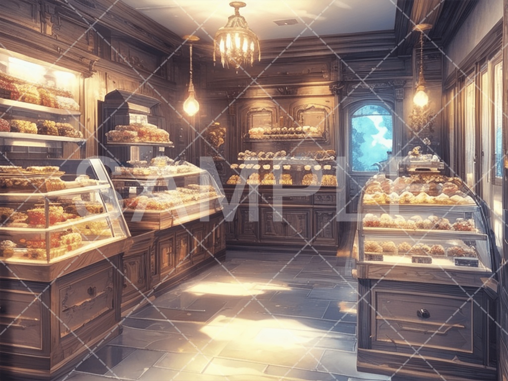【背景素材】店3種［074］