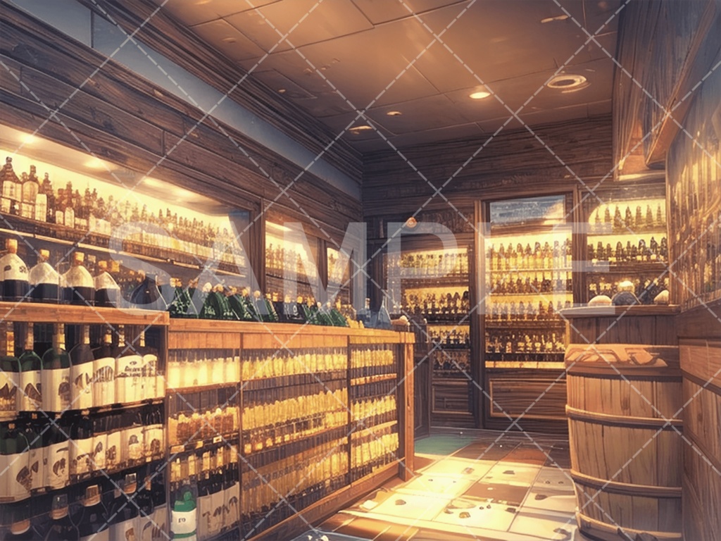 【背景素材】店3種［076］