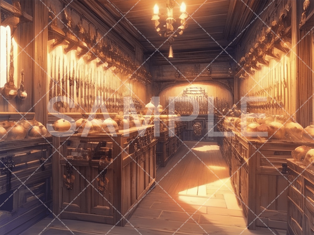 【背景素材】店3種［077］
