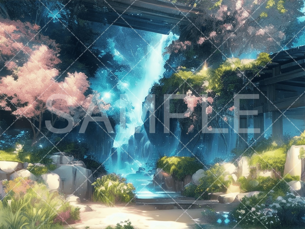 【背景素材】湖・水辺3種［039］