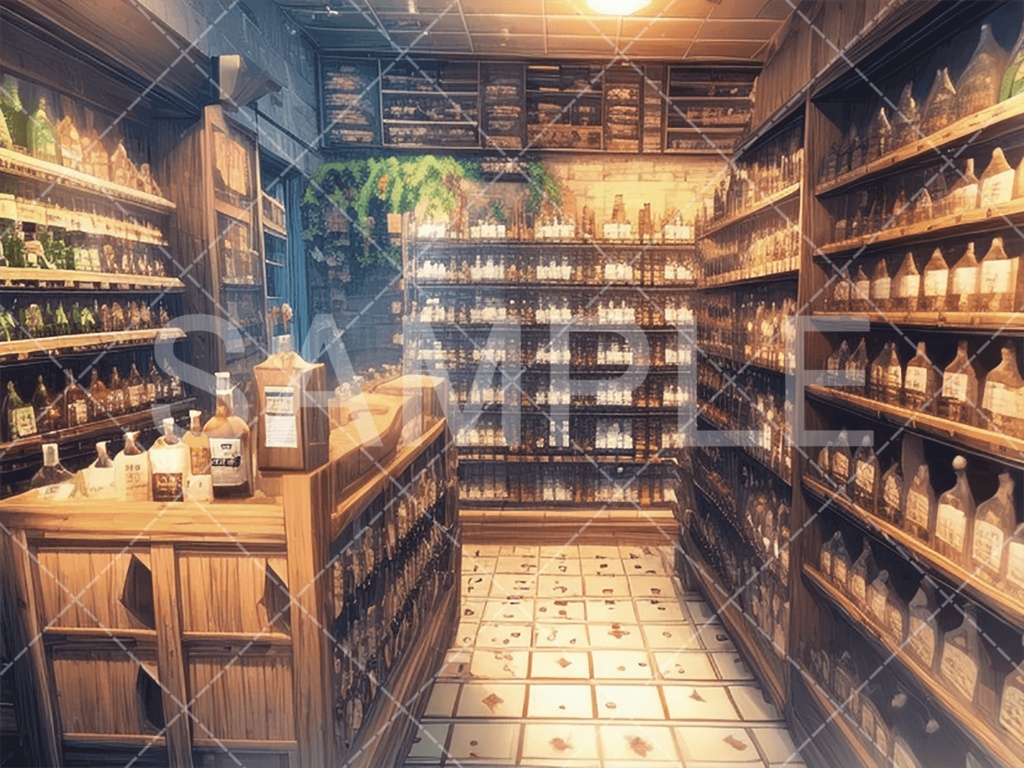 【背景素材】店3種［082］