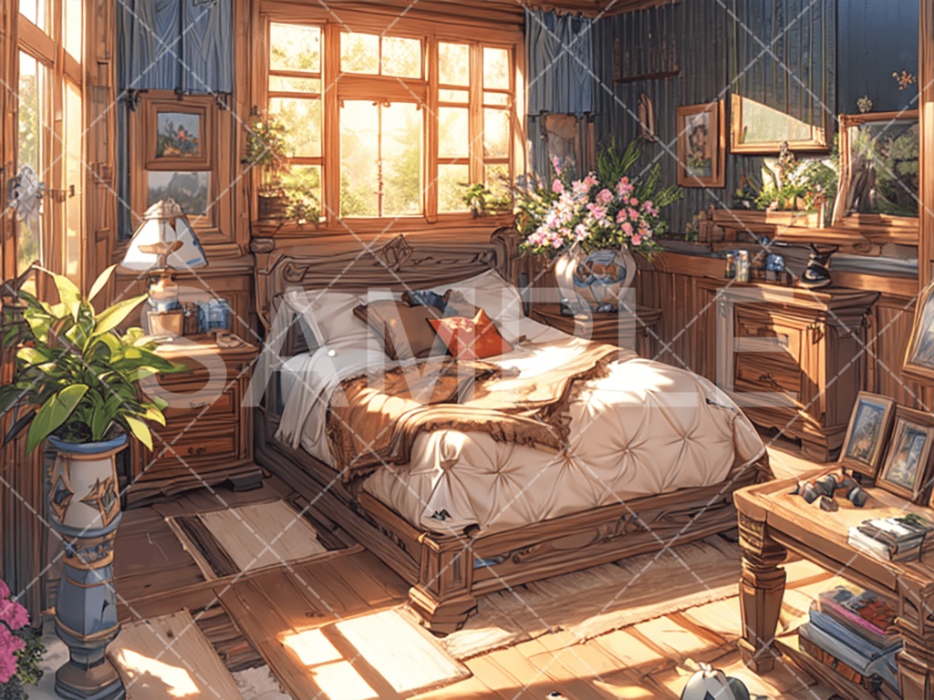 【背景素材】室内・屋内3種（ファンタジー系）［117］