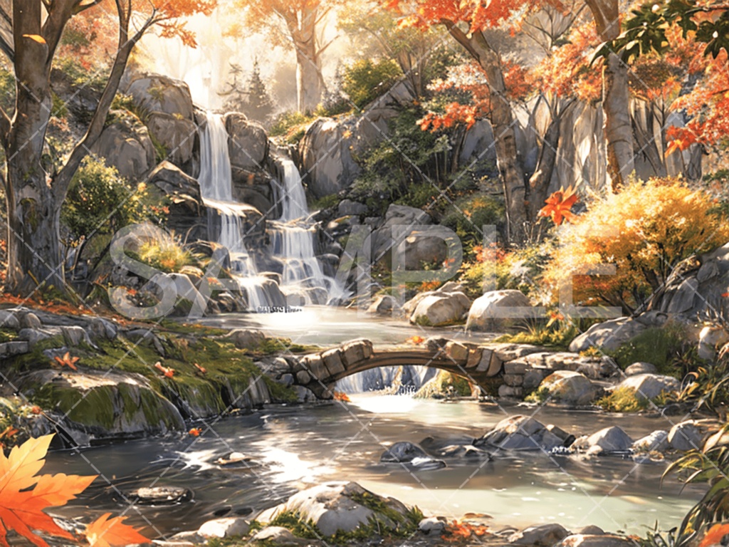 【背景素材】湖・水辺3種［050］