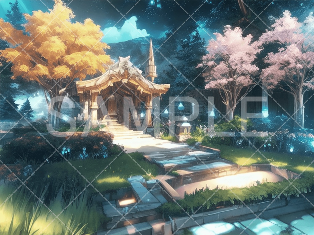 【背景素材】小道・小路3種［022］
