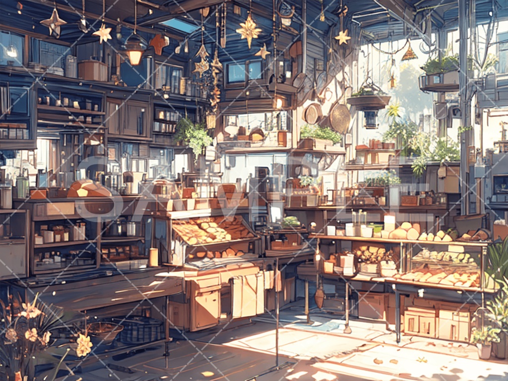 【背景素材】店3種［096］