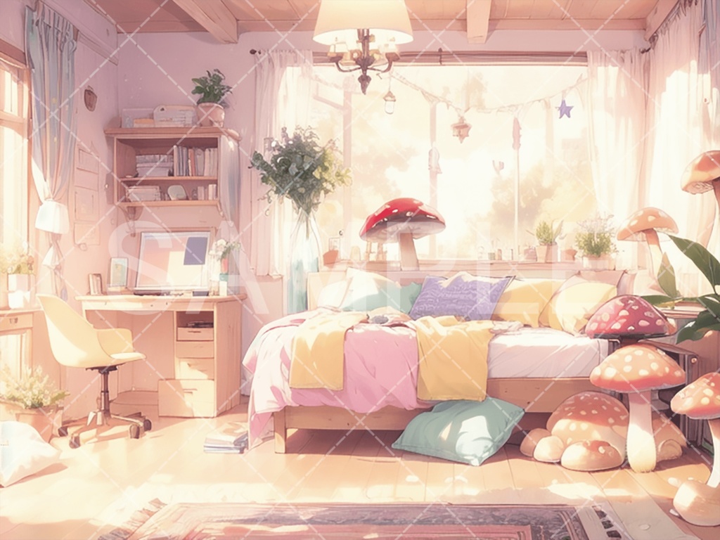 【背景素材】室内・屋内3種（ファンタジー系）［132］