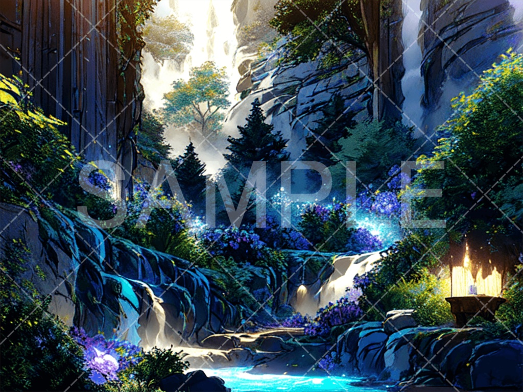 【背景素材】湖・水辺3種［063］