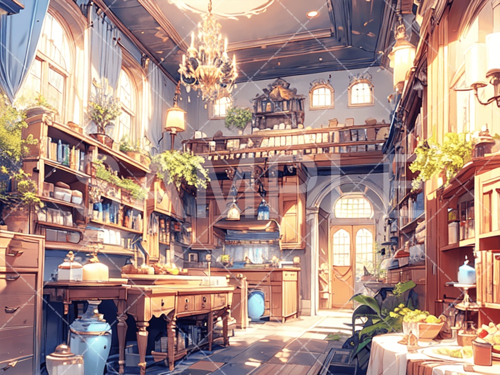 【背景素材】店3種［114］