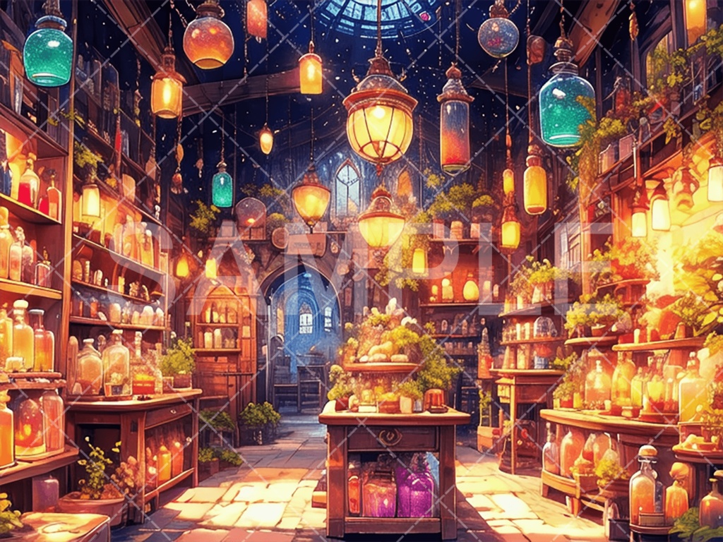 【背景素材】店3種［115］
