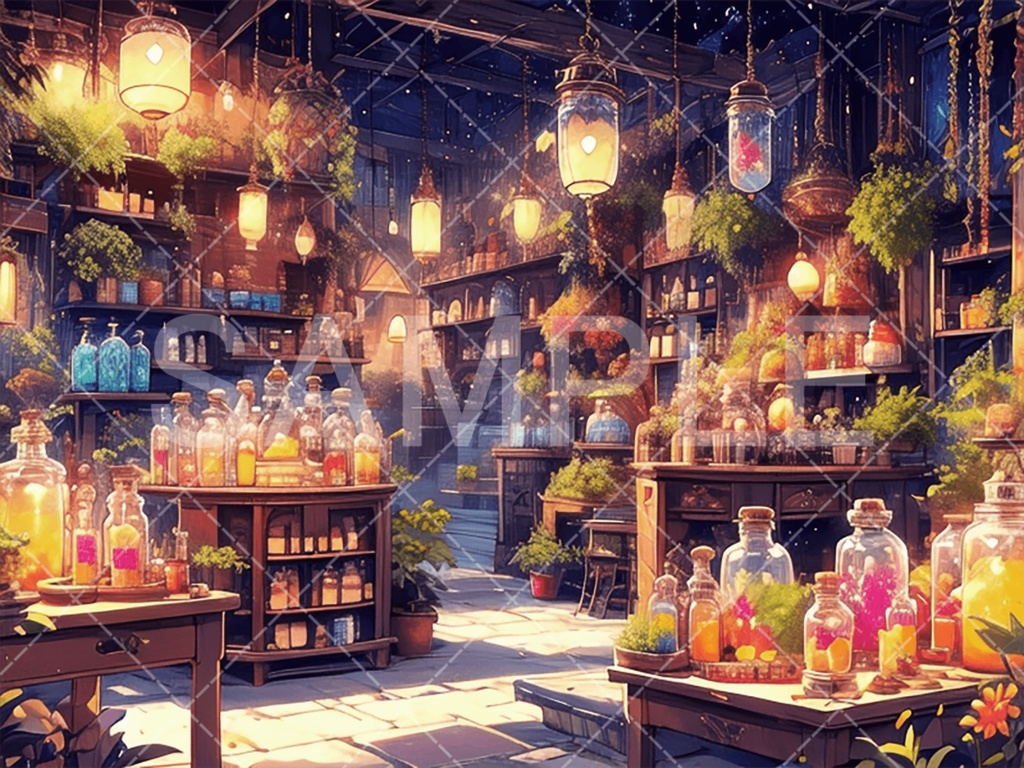 【背景素材】店3種［118］