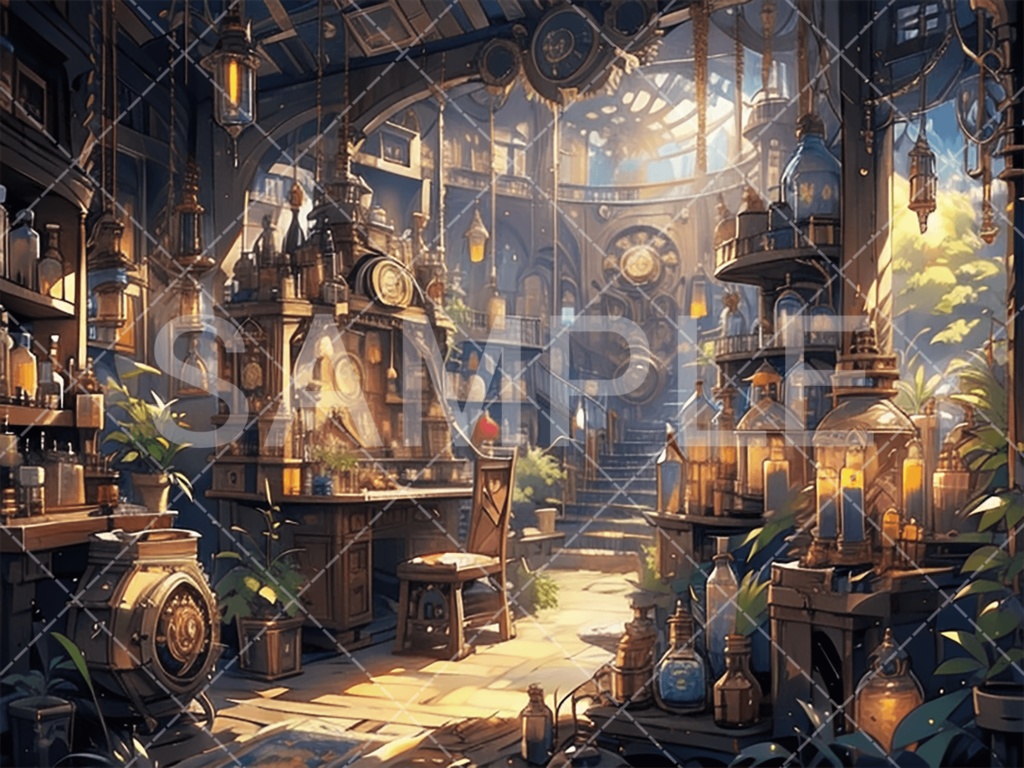 【背景素材】スチームパンク3種［021］