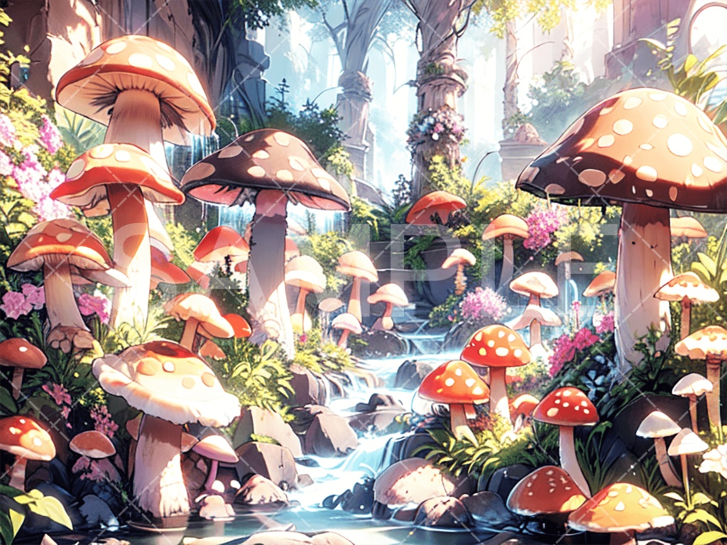 【背景素材】湖・水辺3種［076］