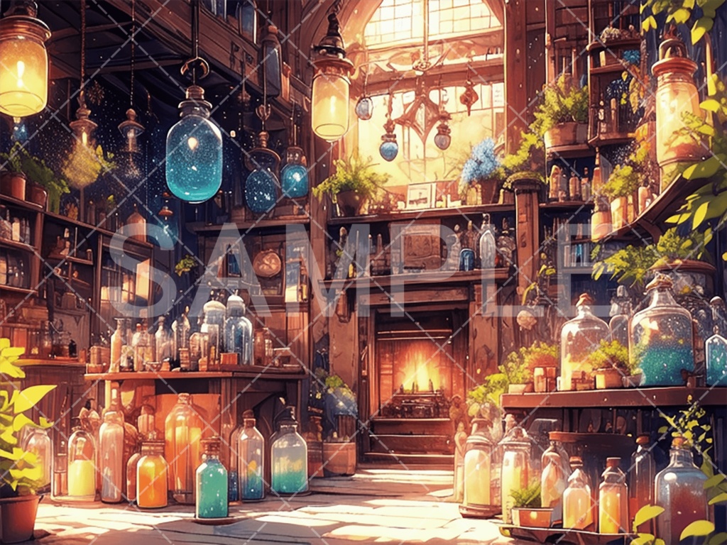 【背景素材】店3種［130］