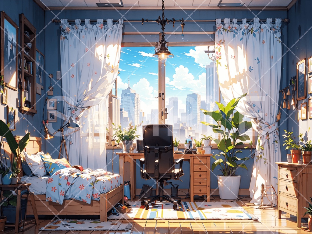 【背景素材】室内・屋内3種（ファンタジー系）［157］
