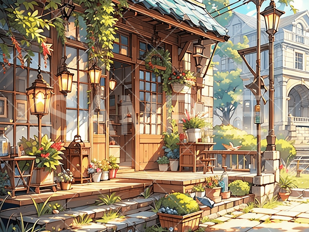 【背景素材】店3種［133］