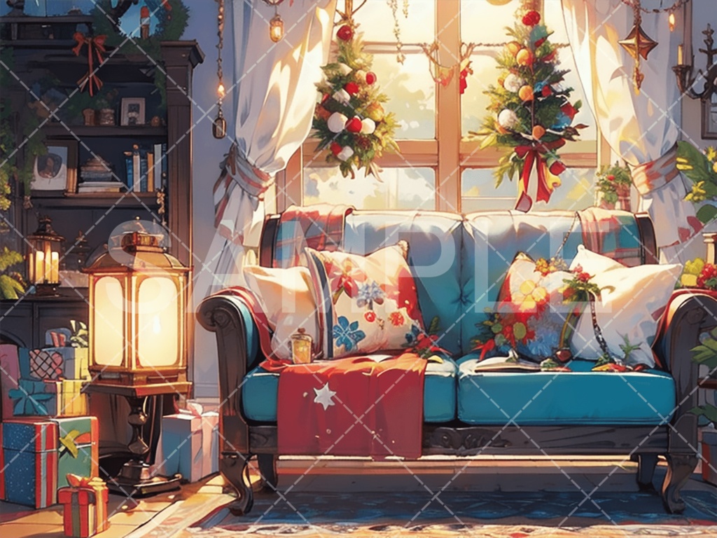 【背景素材】クリスマス3種（ファンタジー系）［024］