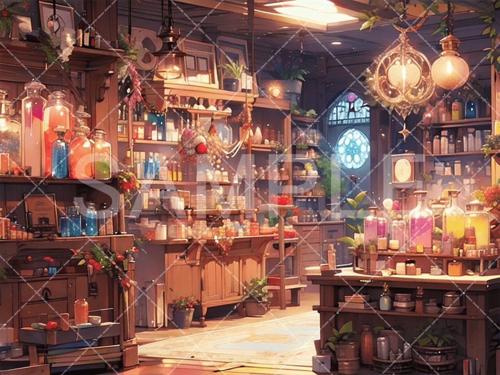 【背景素材】店3種［139］