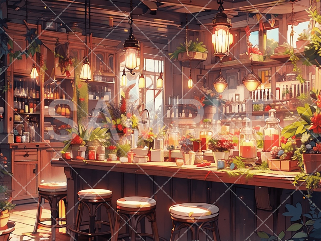 【背景素材】店3種［141］